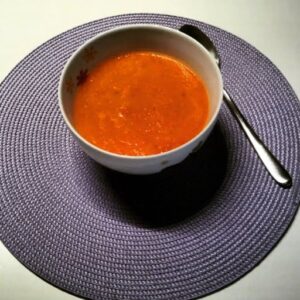 Vegane Tomaten-Fenchelsuppe