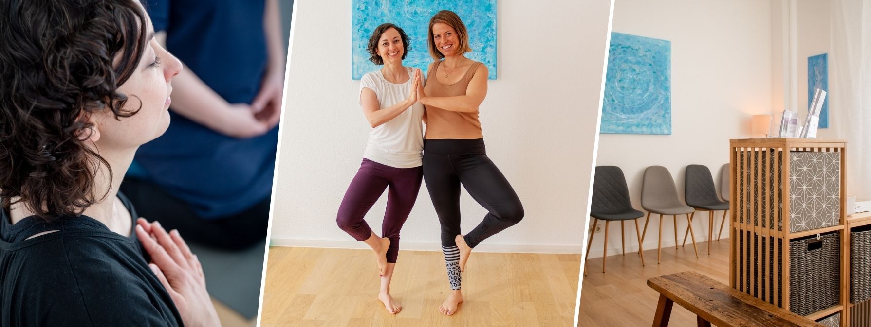 Impressionen aus dem Yogastern Studio Wiesbaden